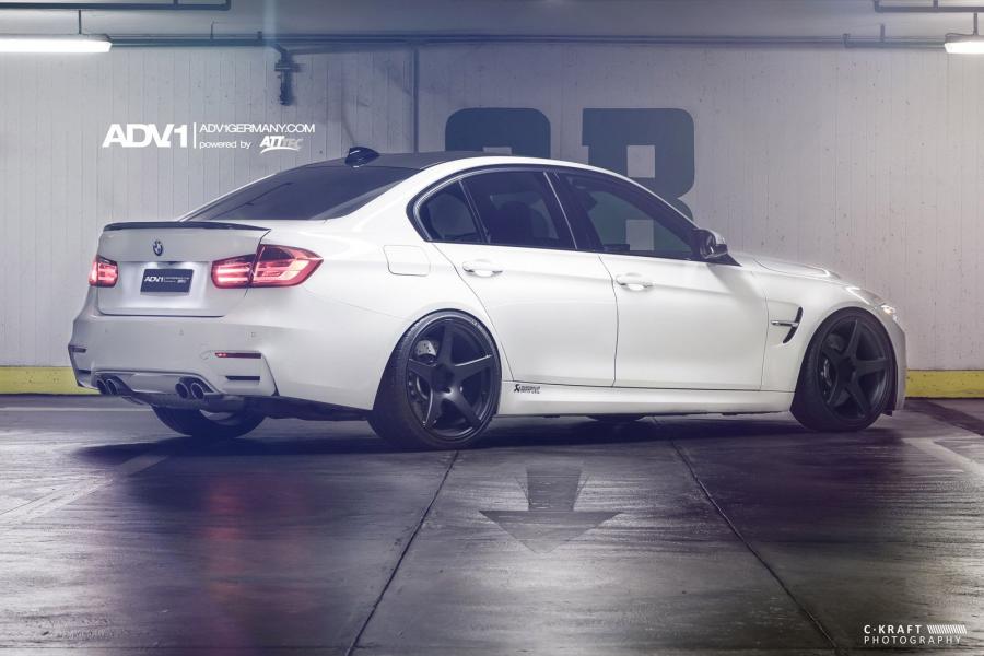  BMW M3 on ADV.1 Wheels (ADV5MV1) 2014 года  (фото 2 из 12)